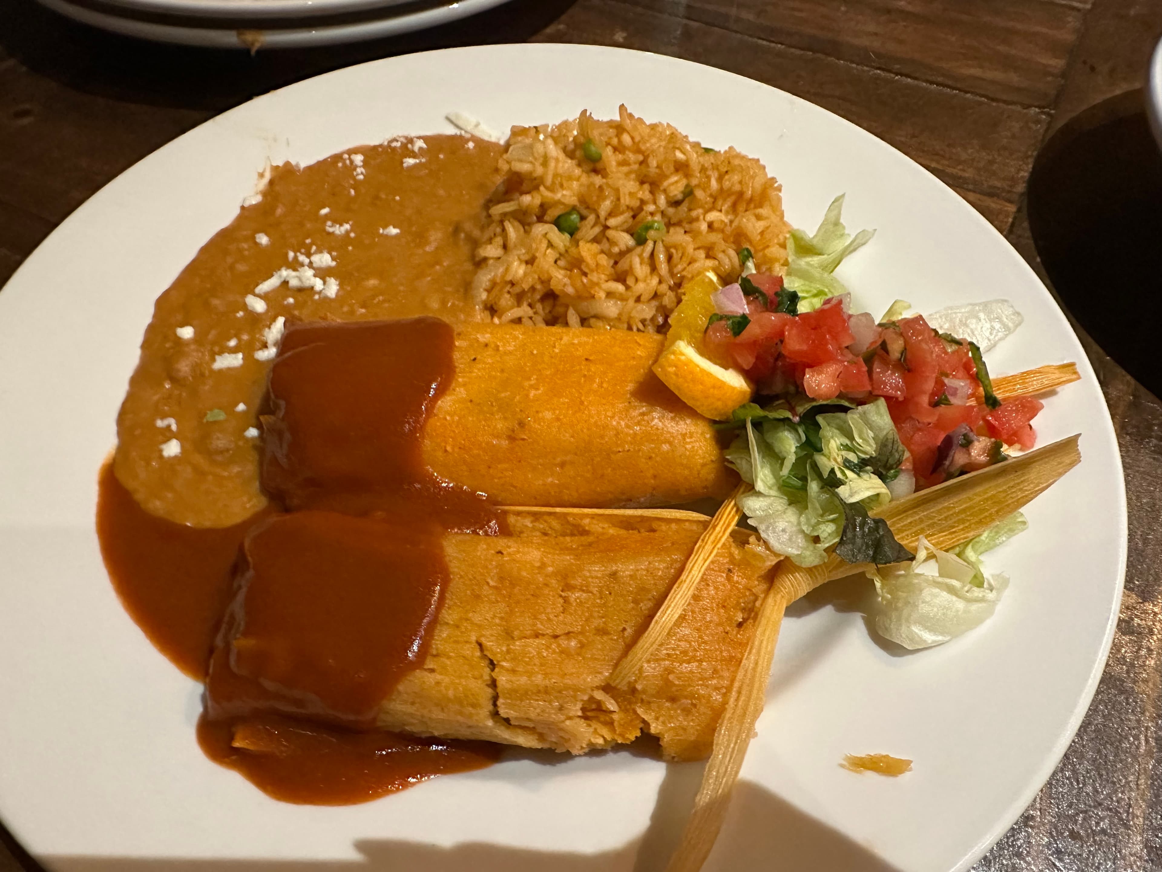 Tamale Platter