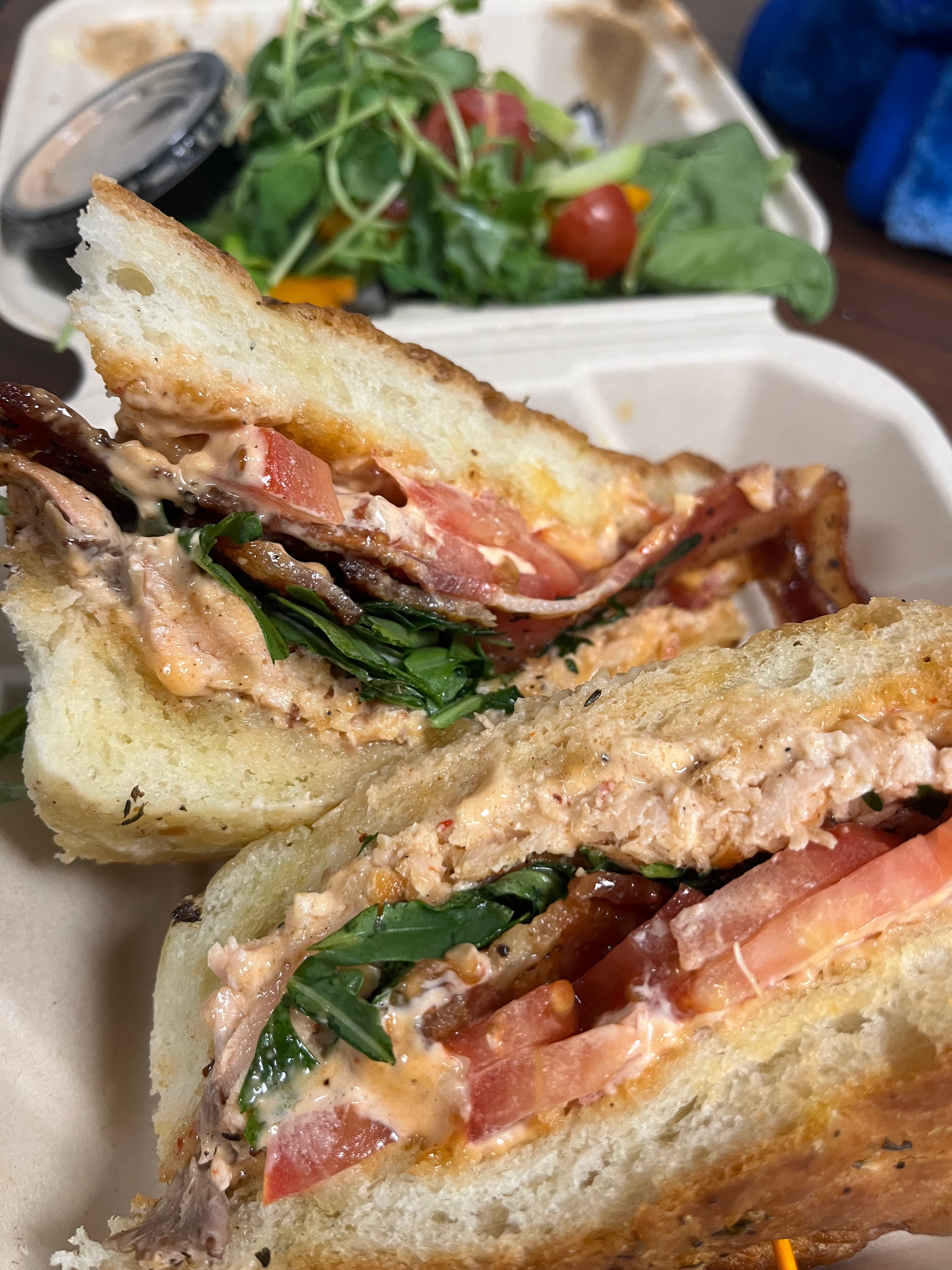 Salmon BLT