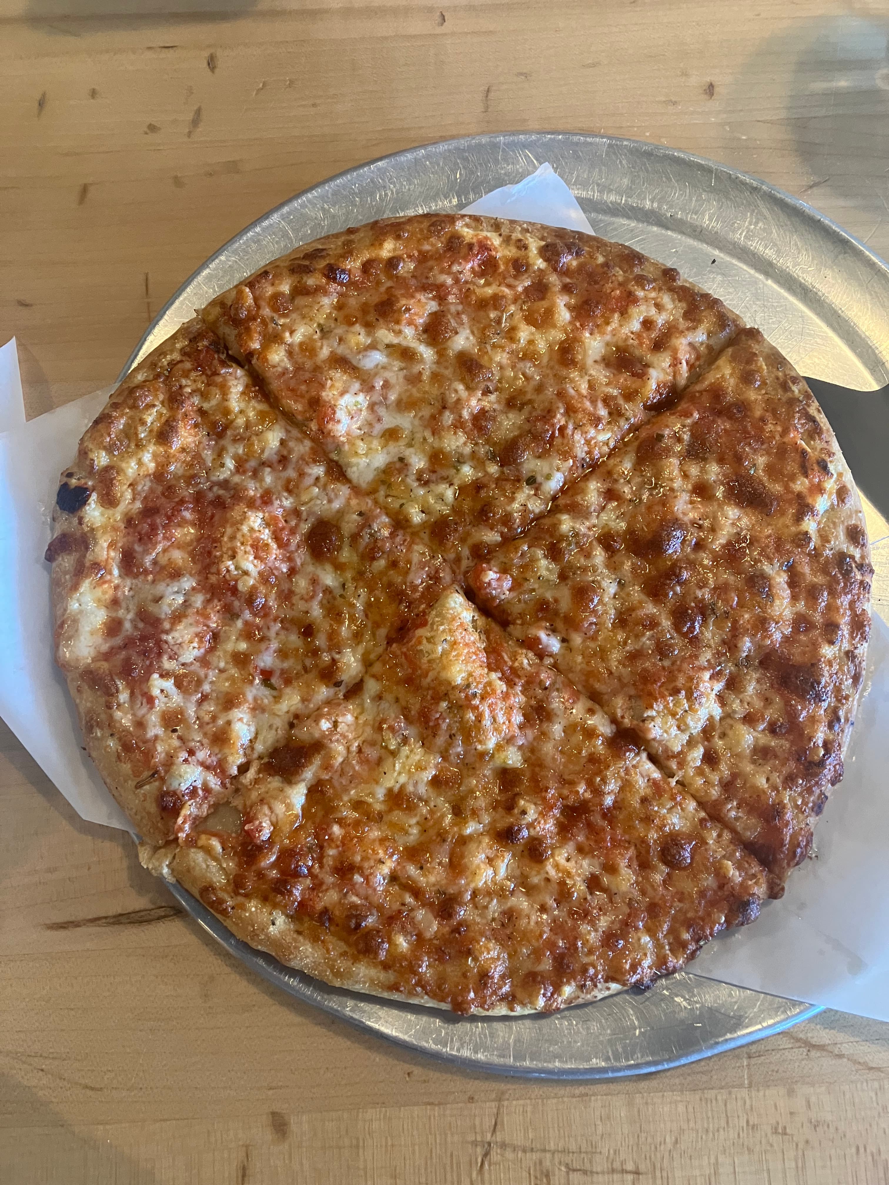 10” Five Cheese Pizza