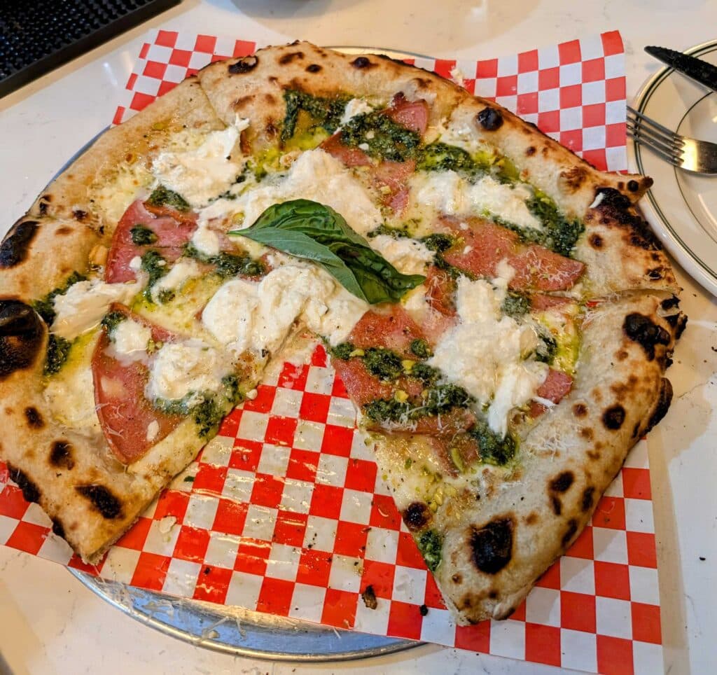 Grilled Mortadella with Mustard Seeds