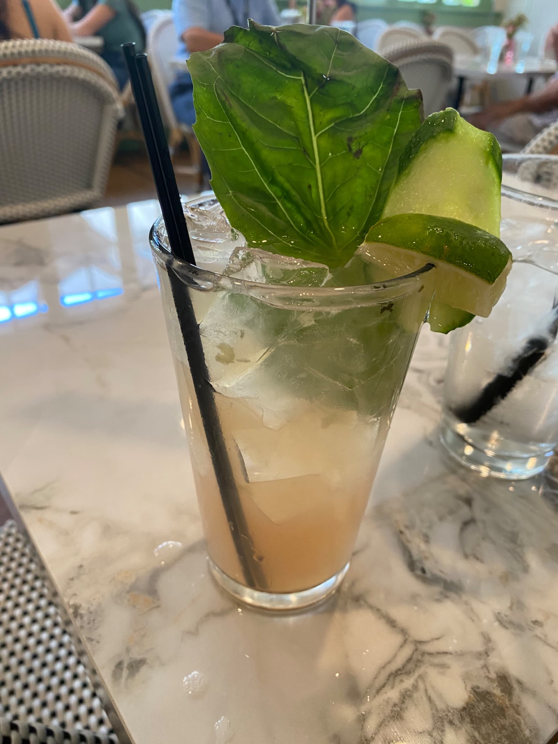 Mojito Made with Brut Rose
