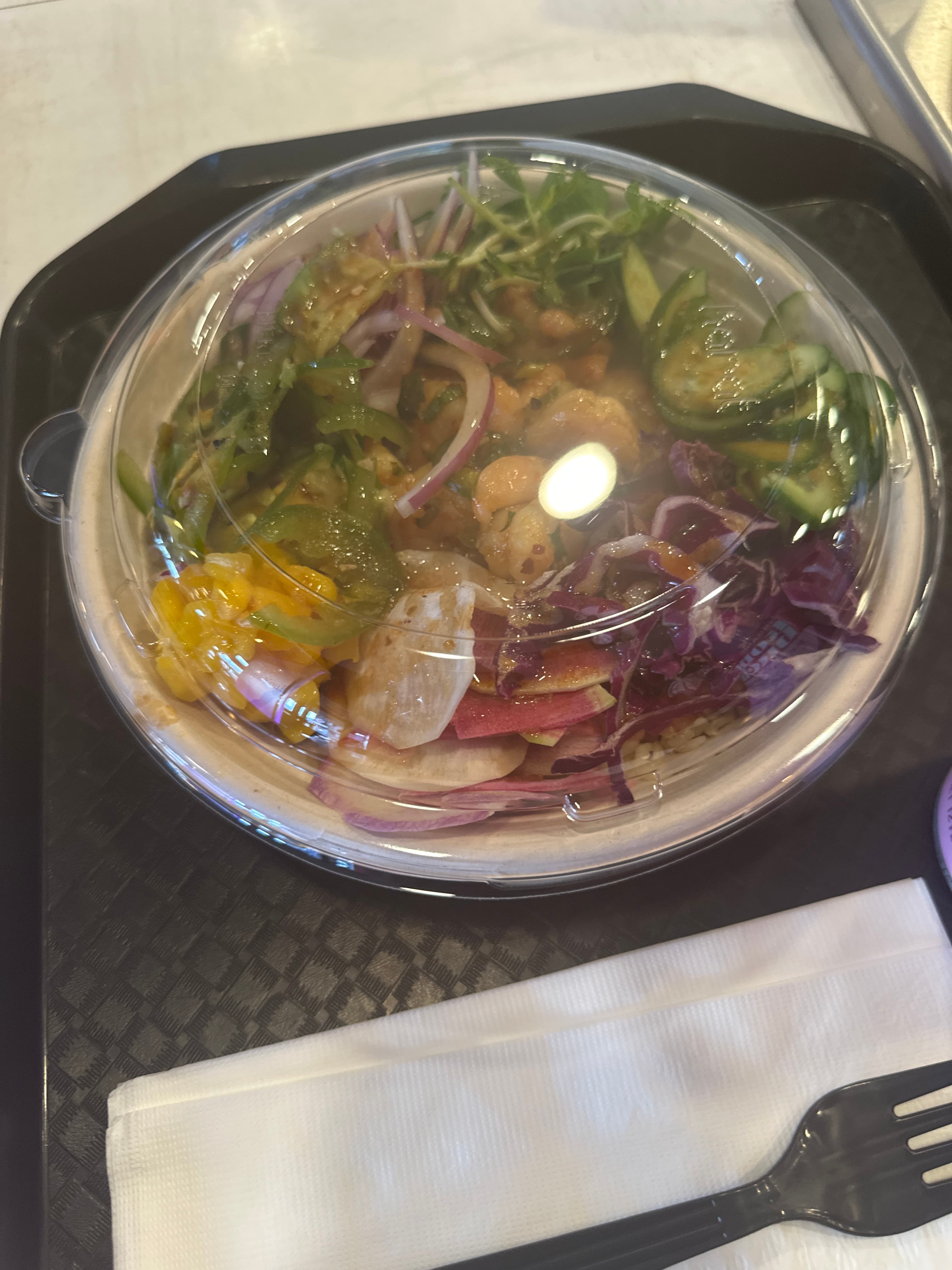 Chili Crisp Shrimp Bowl