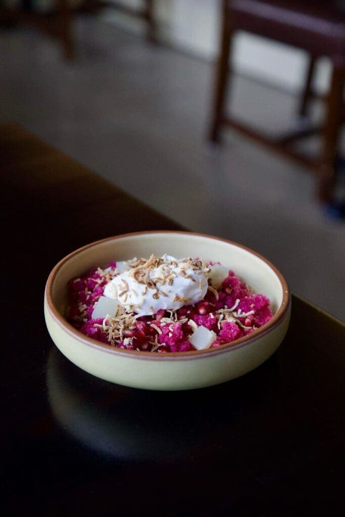 Pomegranate Granita