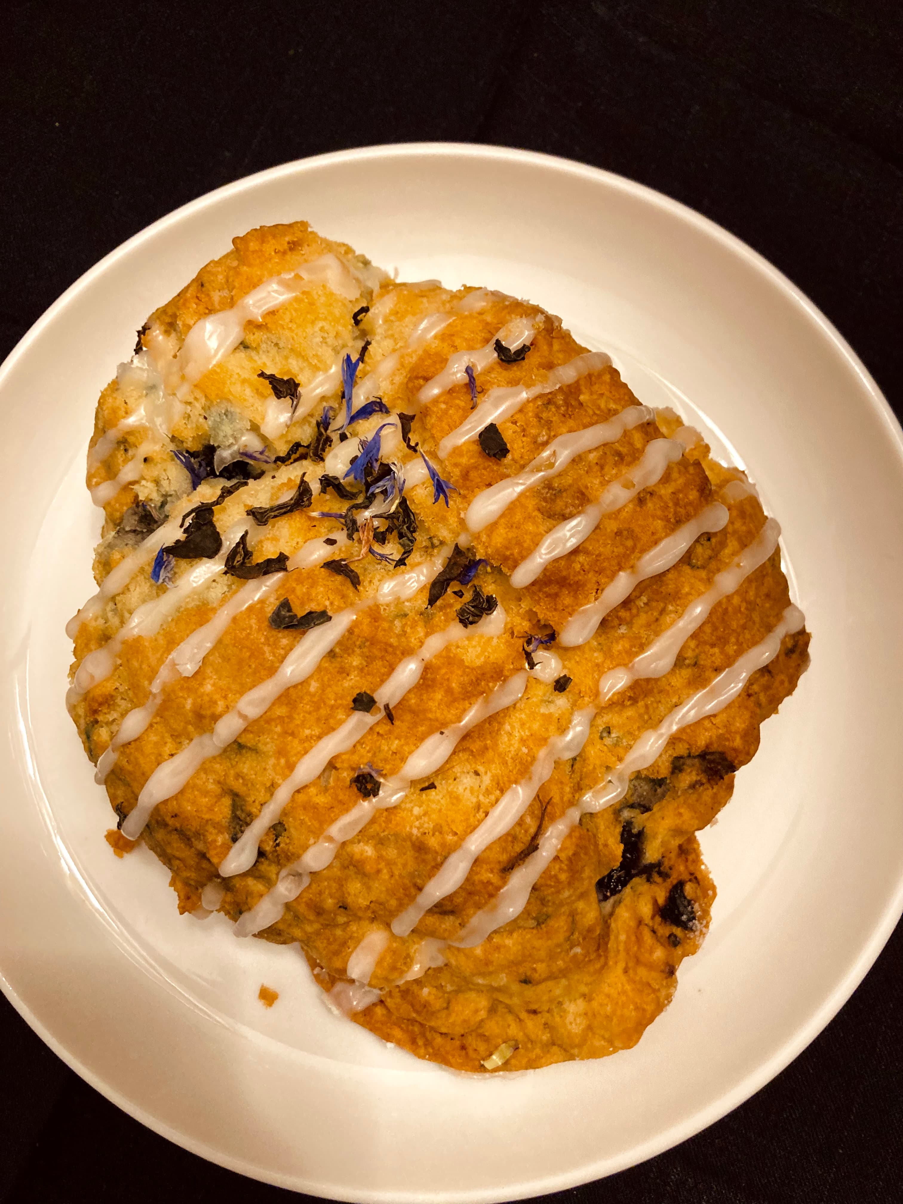 Blueberry Earl Grey Scone