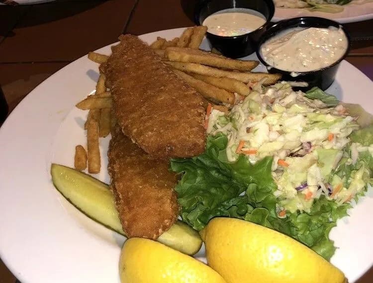 Fish Combo with Sue's Sauce