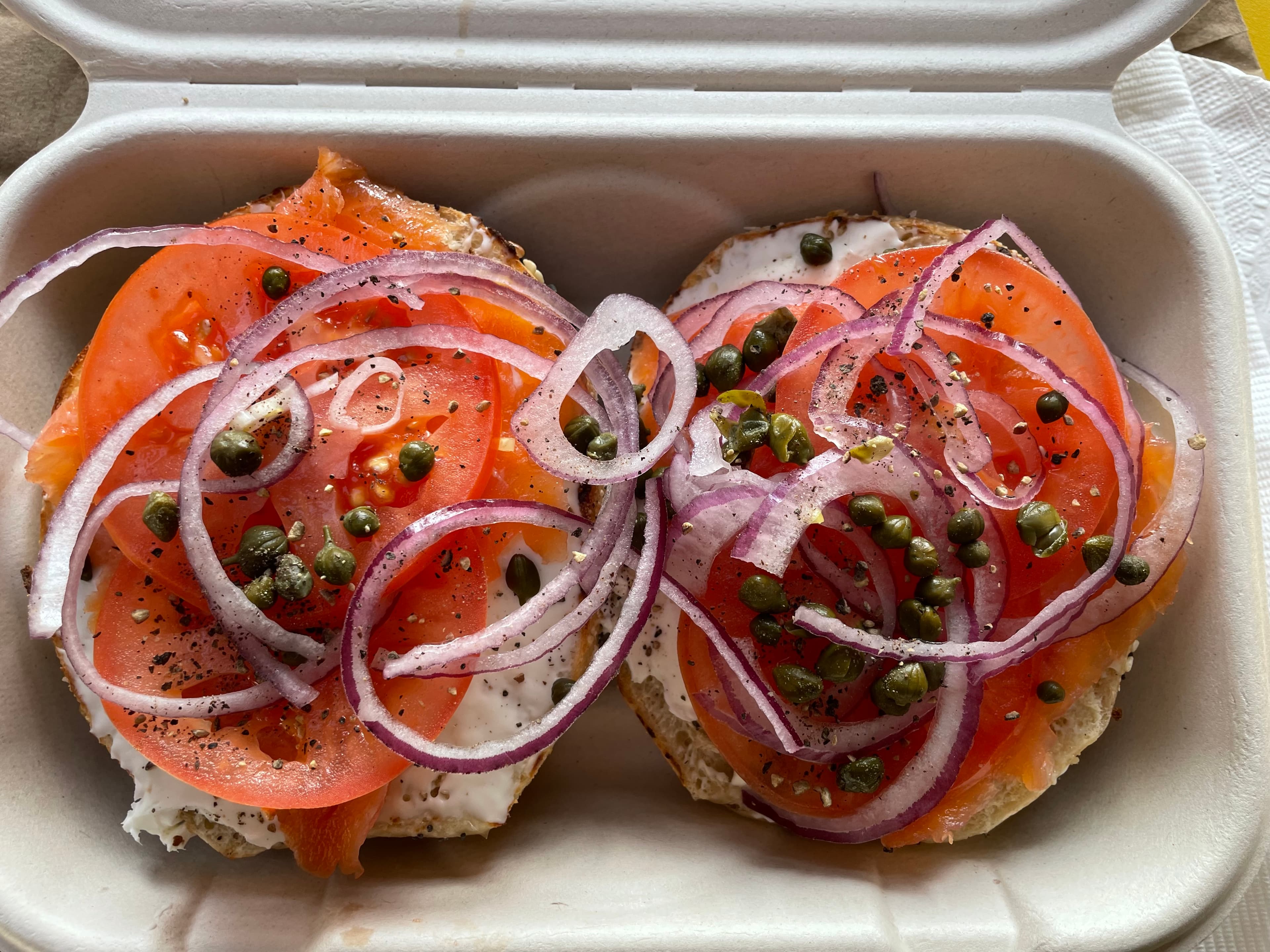 Lox Bagel