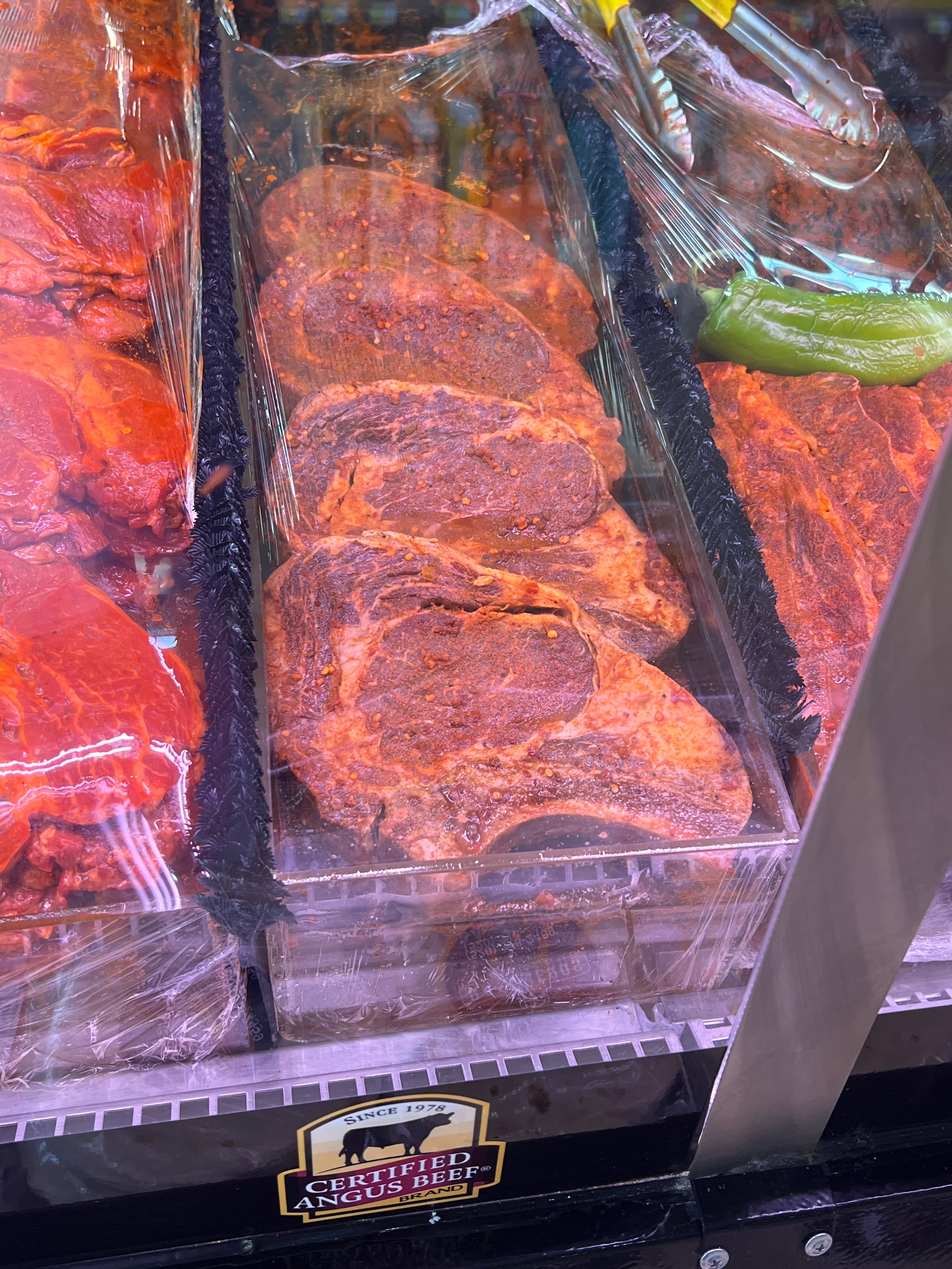 Marinated Rib Eye Steak