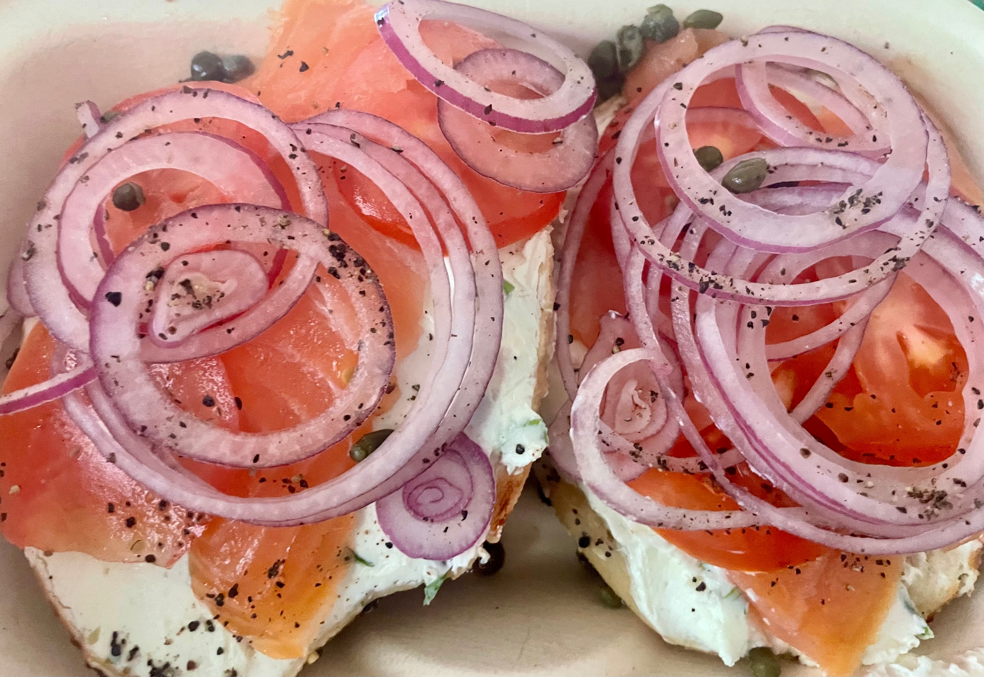 OPEN-FACED LOX