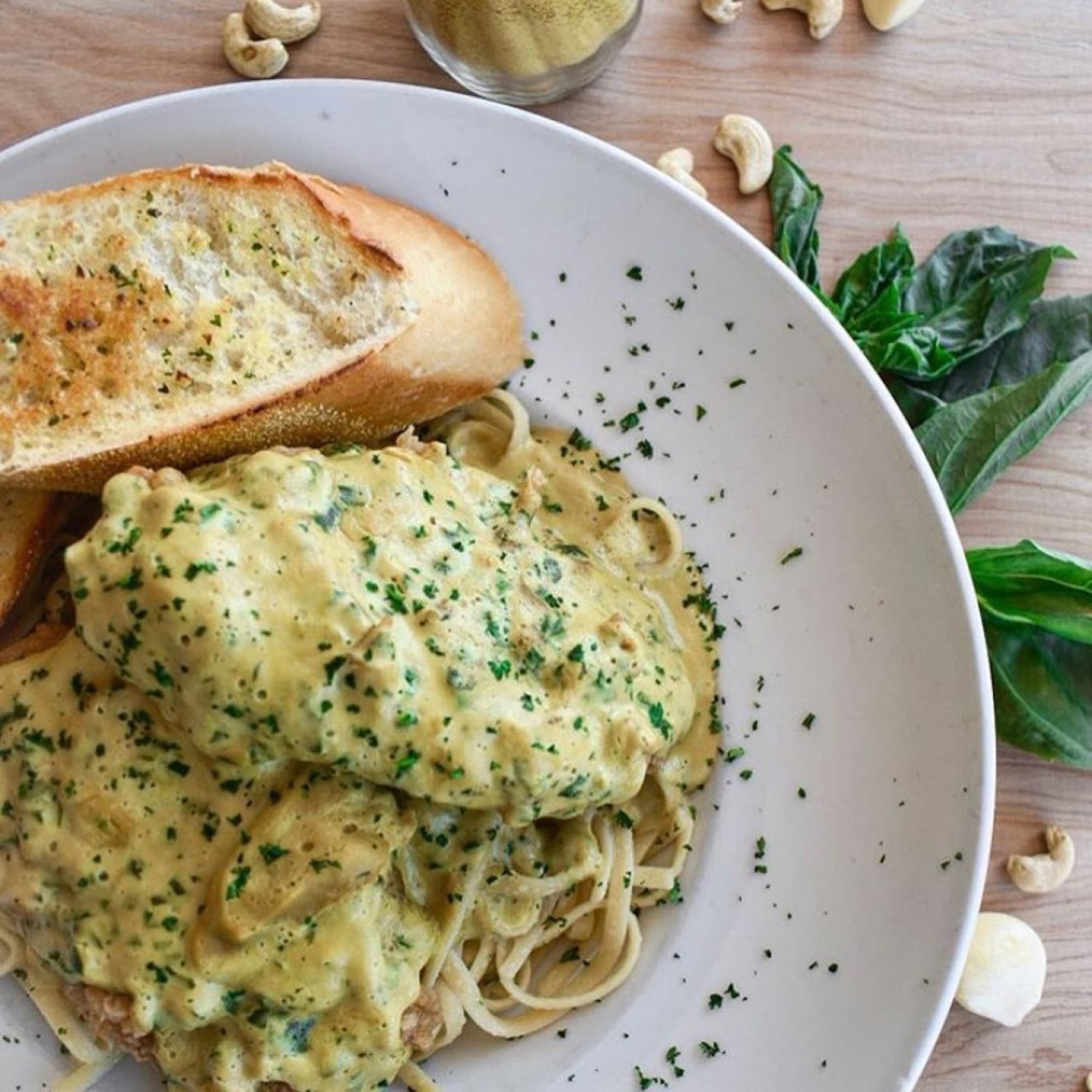Cashew Chicken Alfredo