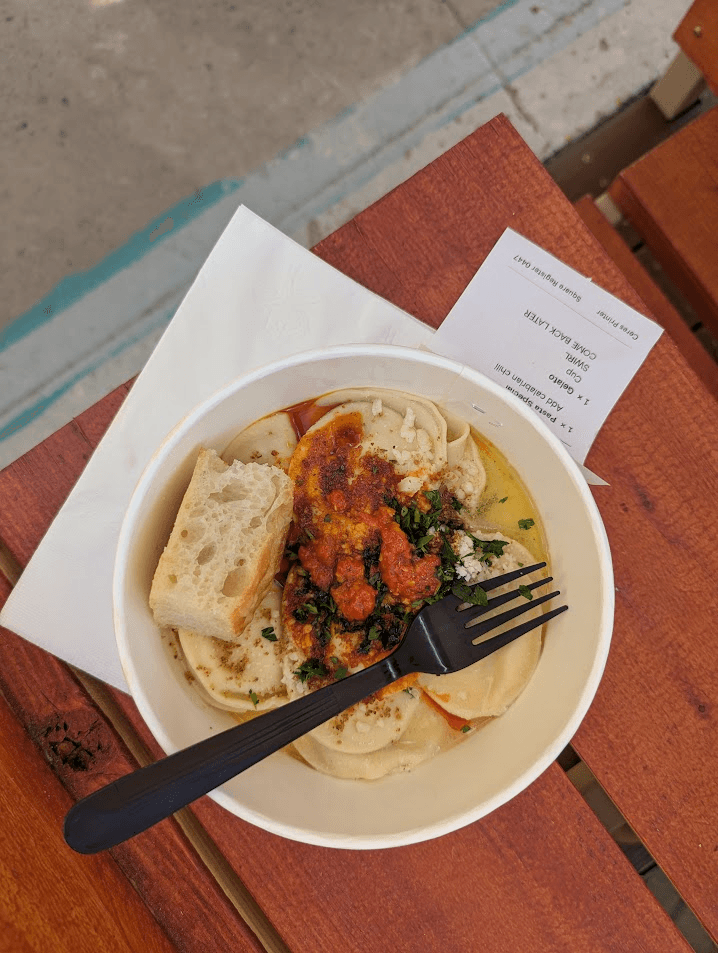 Lemon Artichoke Ravioli