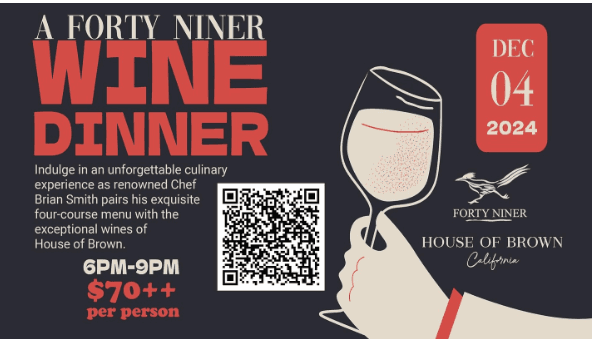A Forty Niner Wine Dinner