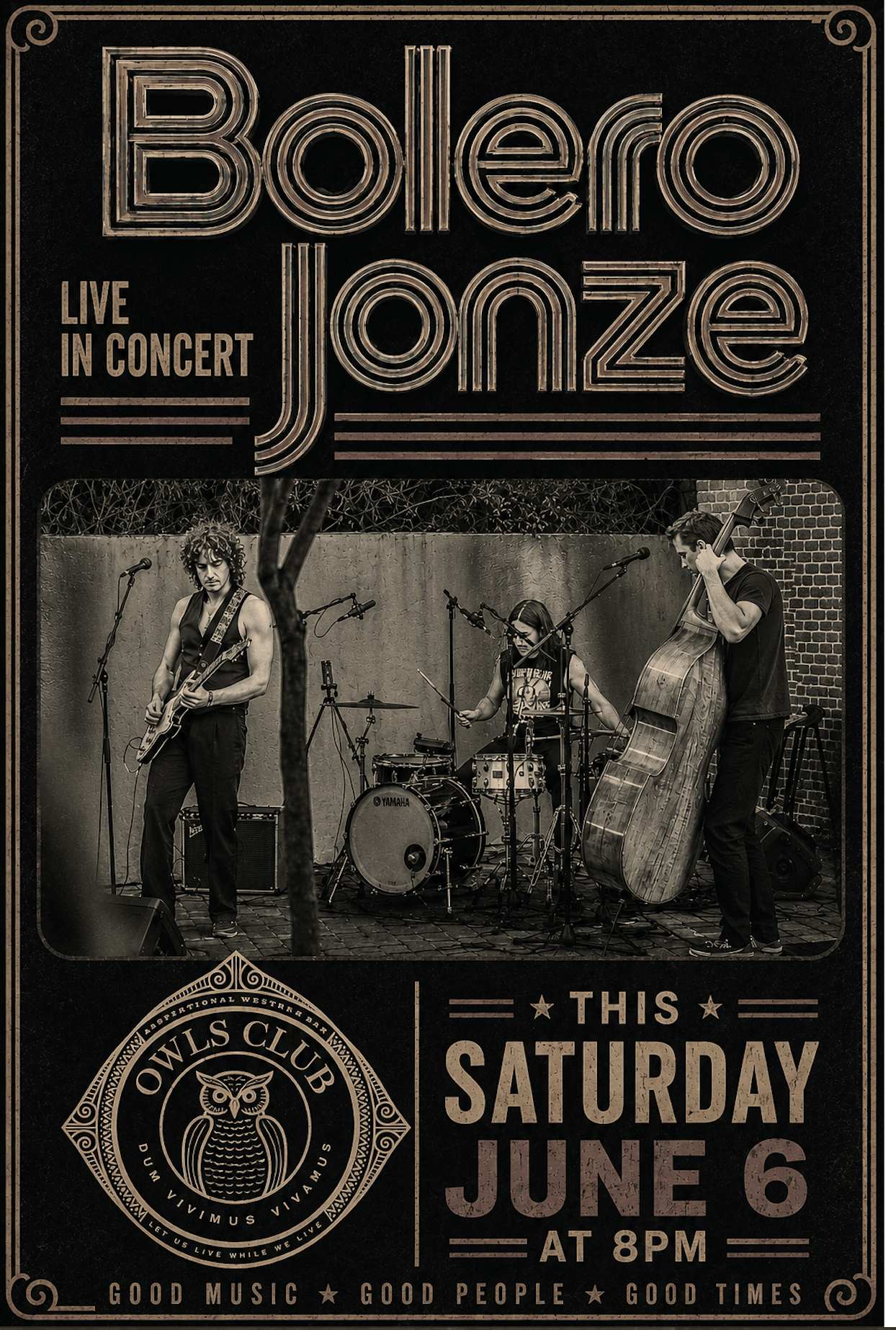 Bolero Jonze – Live in concert