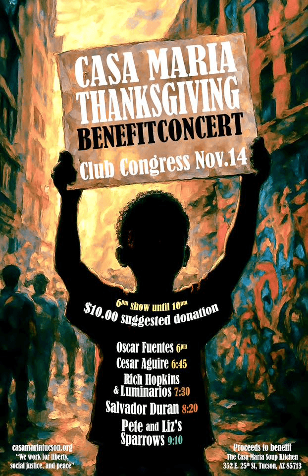 Casa Maria Thanksgiving Benefit Concert