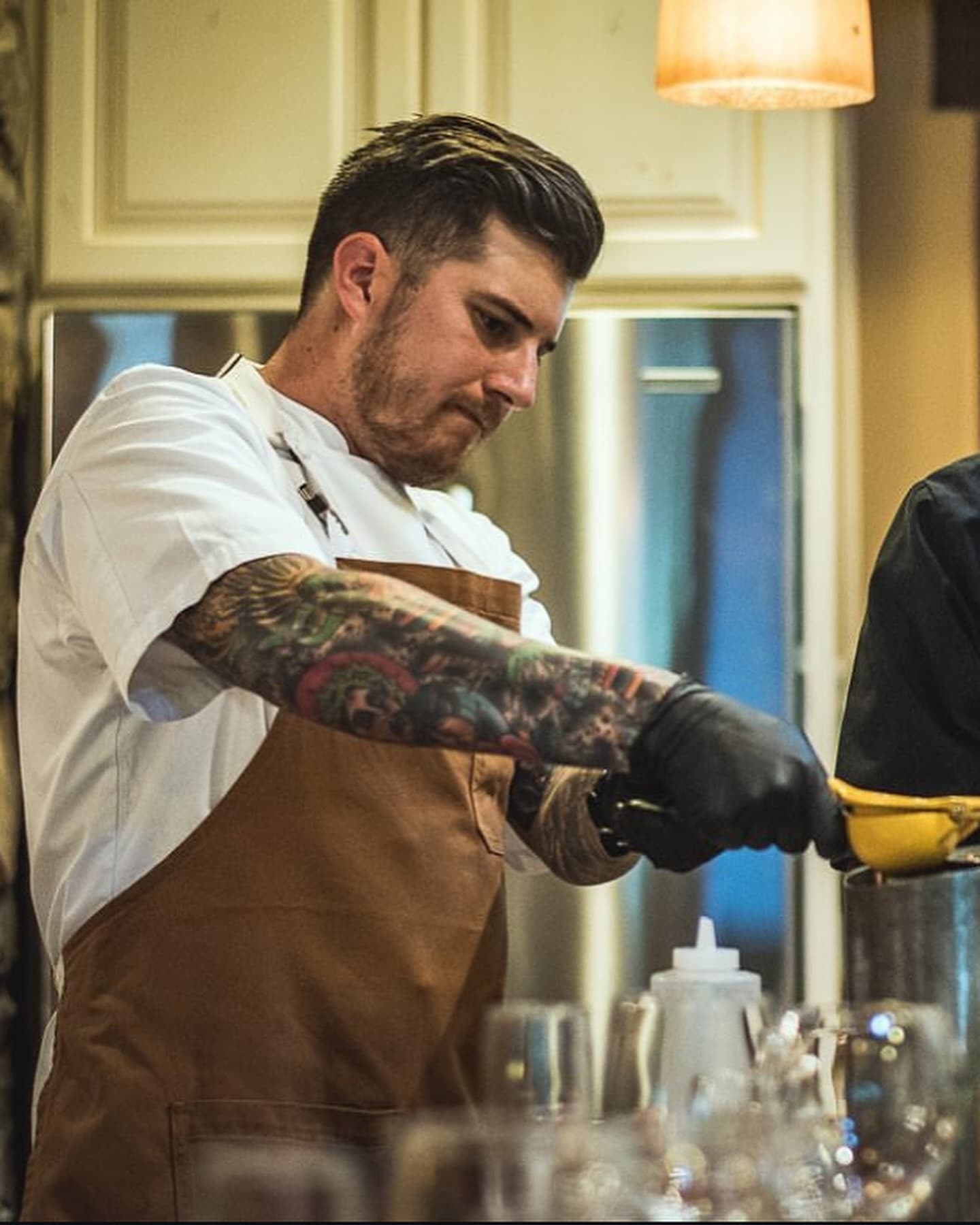 Cocktail creation with Chef Kyle!