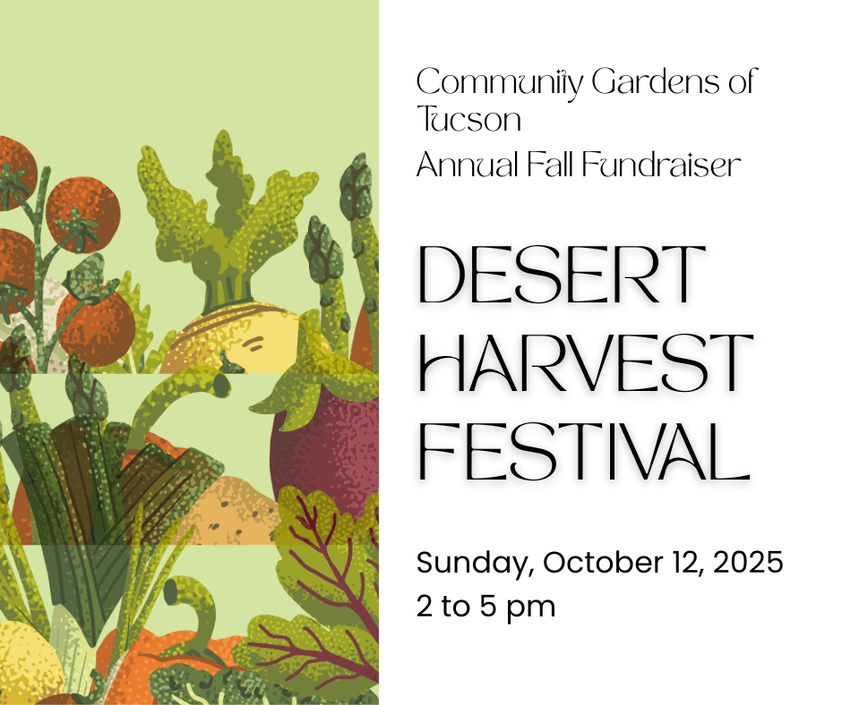 Community Gardens of Tucson Desert Harvest Festival