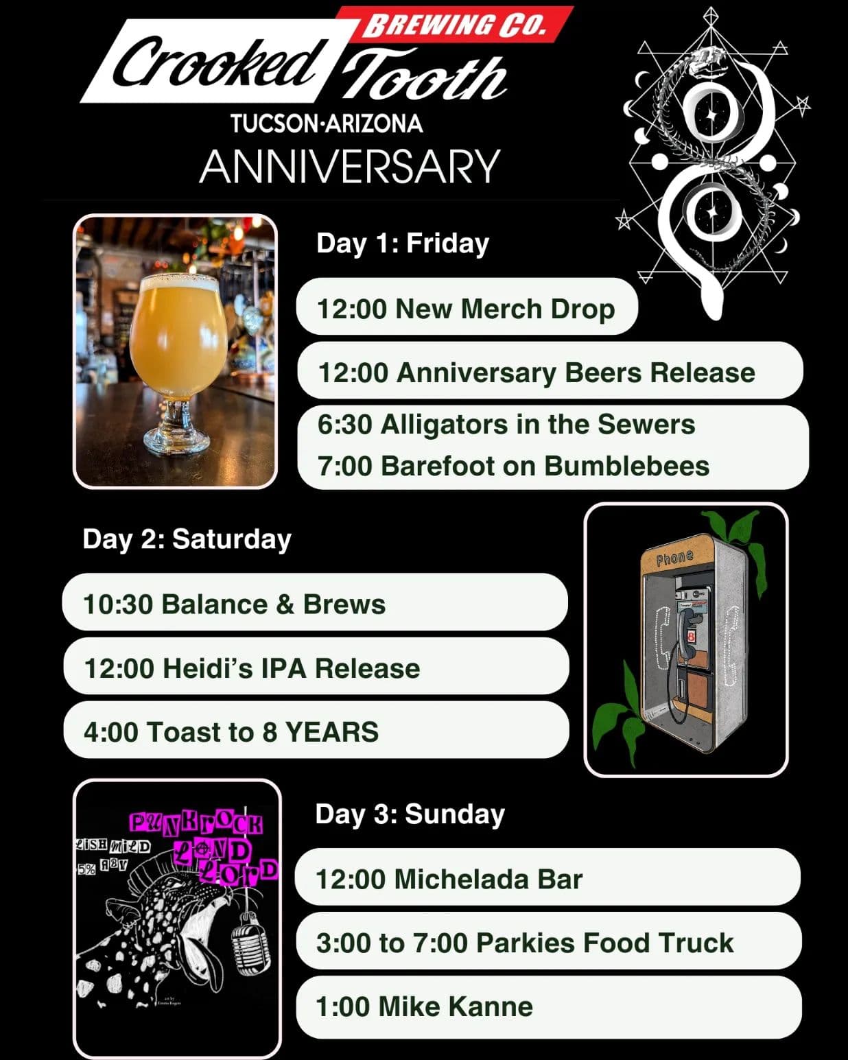 Crooked Tooth Brewing Anniversary