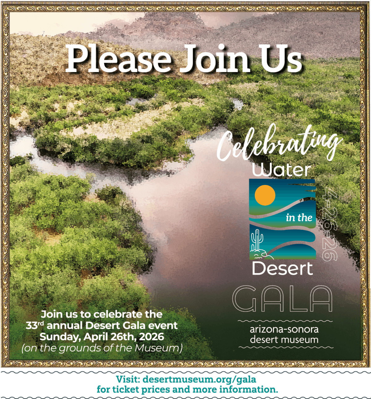 Celebrating Water in the Desert Gala