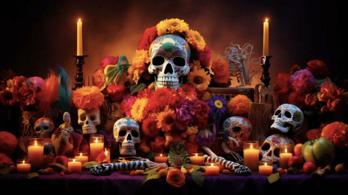Dia De Los Muertos Movie Night