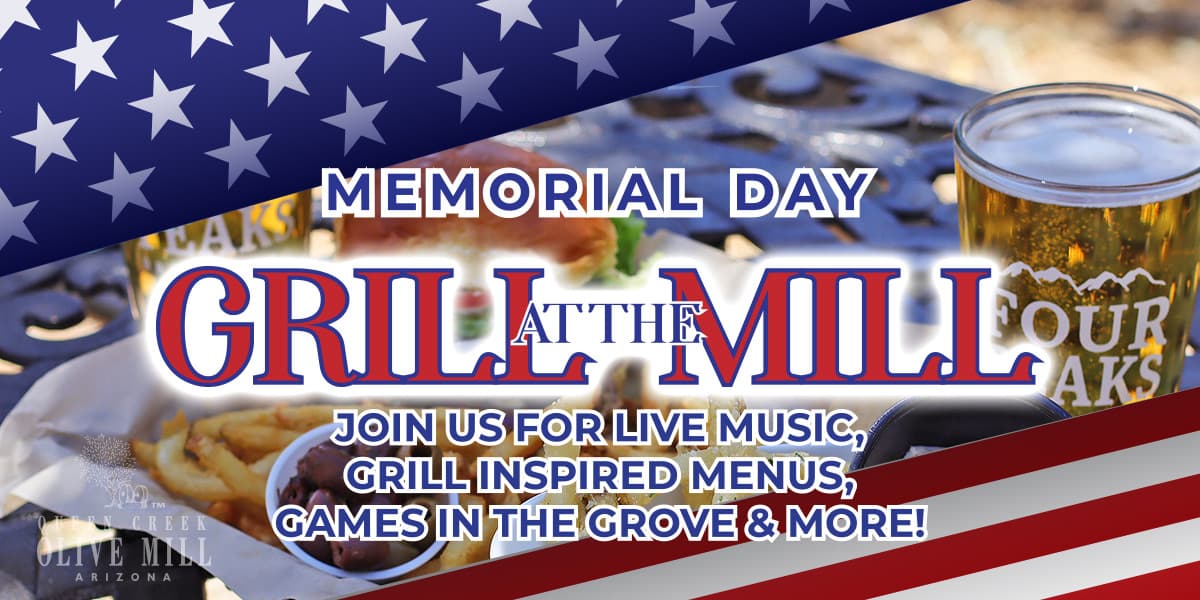 Memorial Day: Grill at the Mill