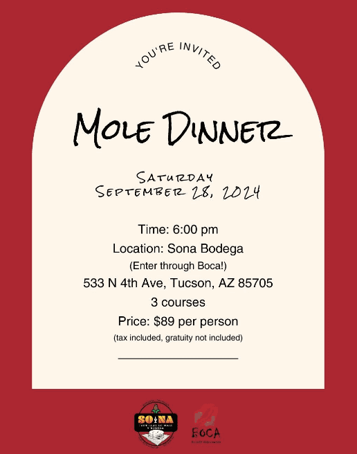 Mole Dinner