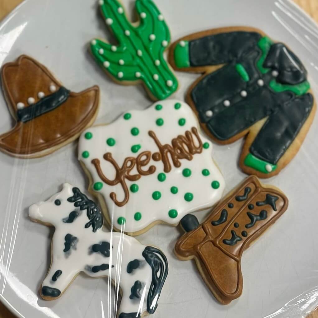 Rodeo Break Cookie Decorating