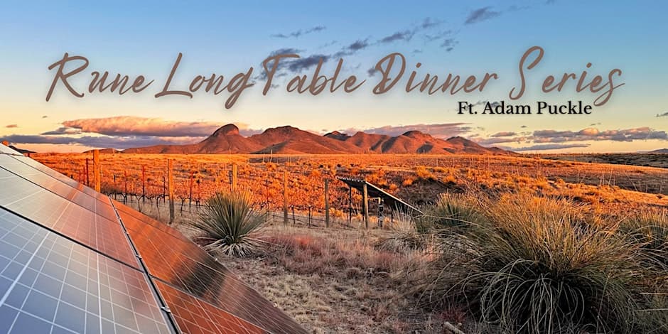 Rune Long Table Dinner Series Ft. Adam Puckle