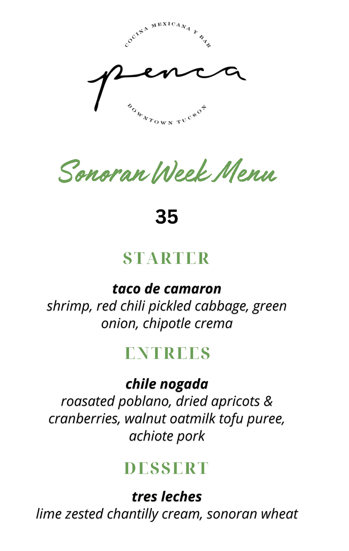 Penca SRW menu