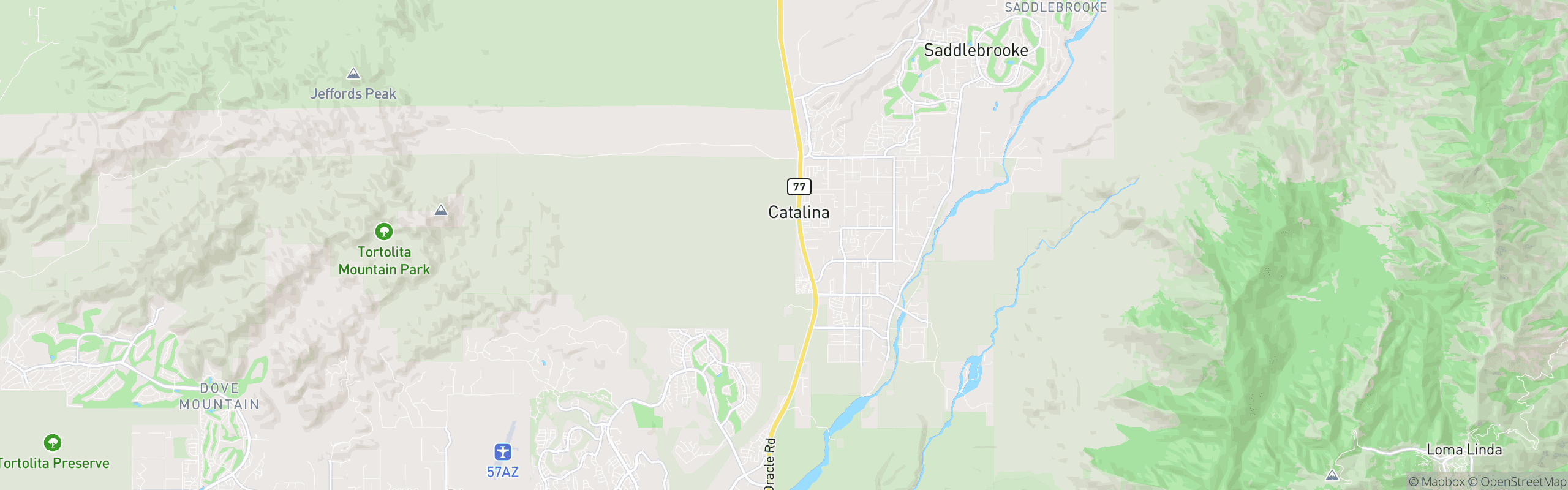 Map of Catalina