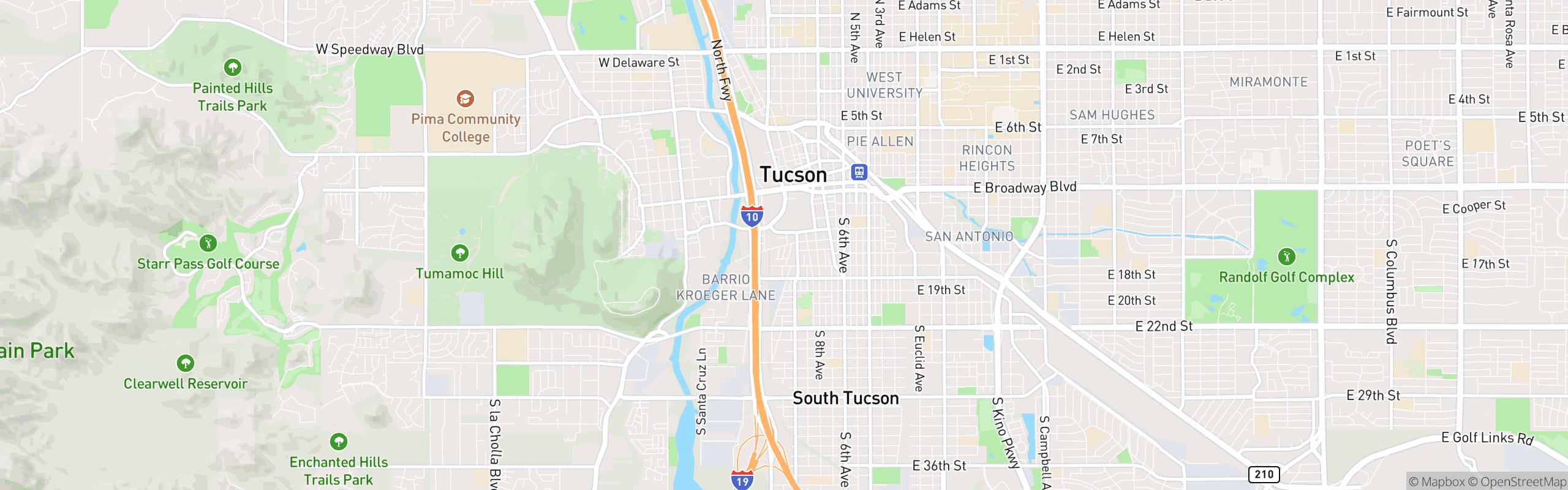 Map of Downtown