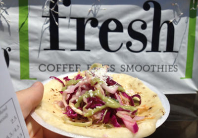 Fresh Coffee and Smoothies Taco from Tucson Taco Festival
