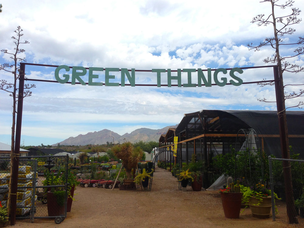 Green Things Nursery in Tucson