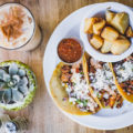 Seis-Chata, Chorizon con Papas breakfast tacos at Seis Kitchen (Credit: Jackie Tran)