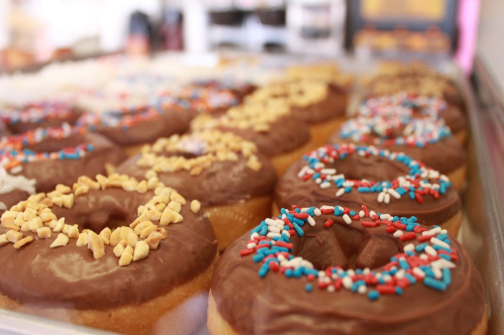Doughnuts at King Donut (Credit: Adam Lehrman)