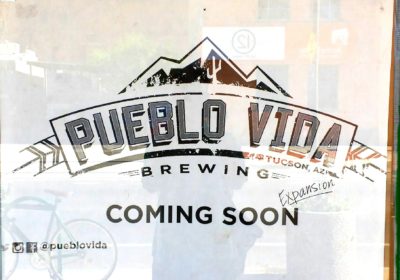 Pueblo Vida Brewing Door