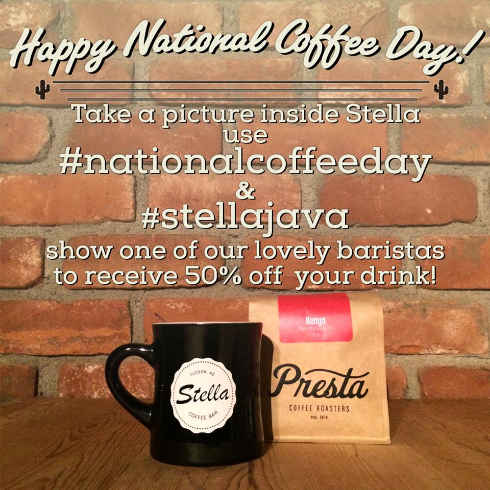 Stella Java National Coffee Day Promo