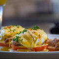 Duck Eggs Benedict at Noble Hops in Tucson (Photo by Mark Navarro)