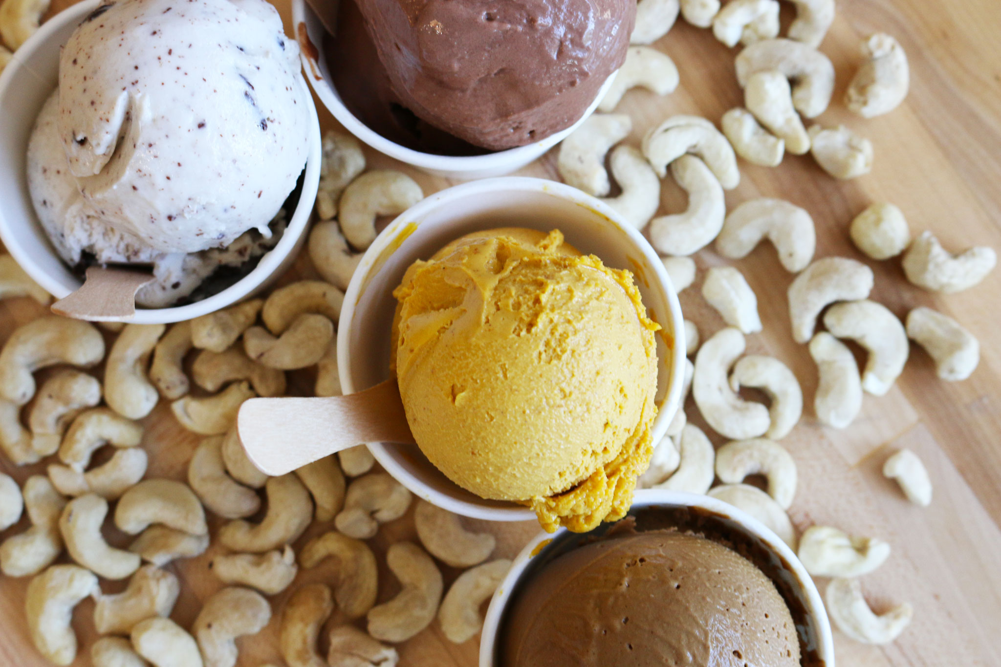 Cashew Cow flavors in Tucson
