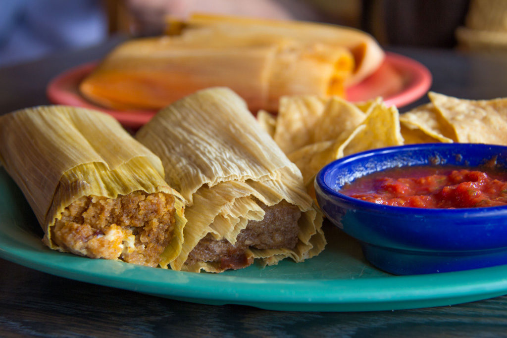 Tamales from Lerua's Fine Mexican Food (Credit: Mark Navarro)