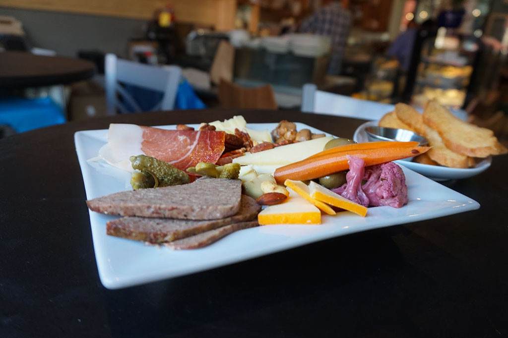 Charcuterie Plate from Blu, A Cheese Stop