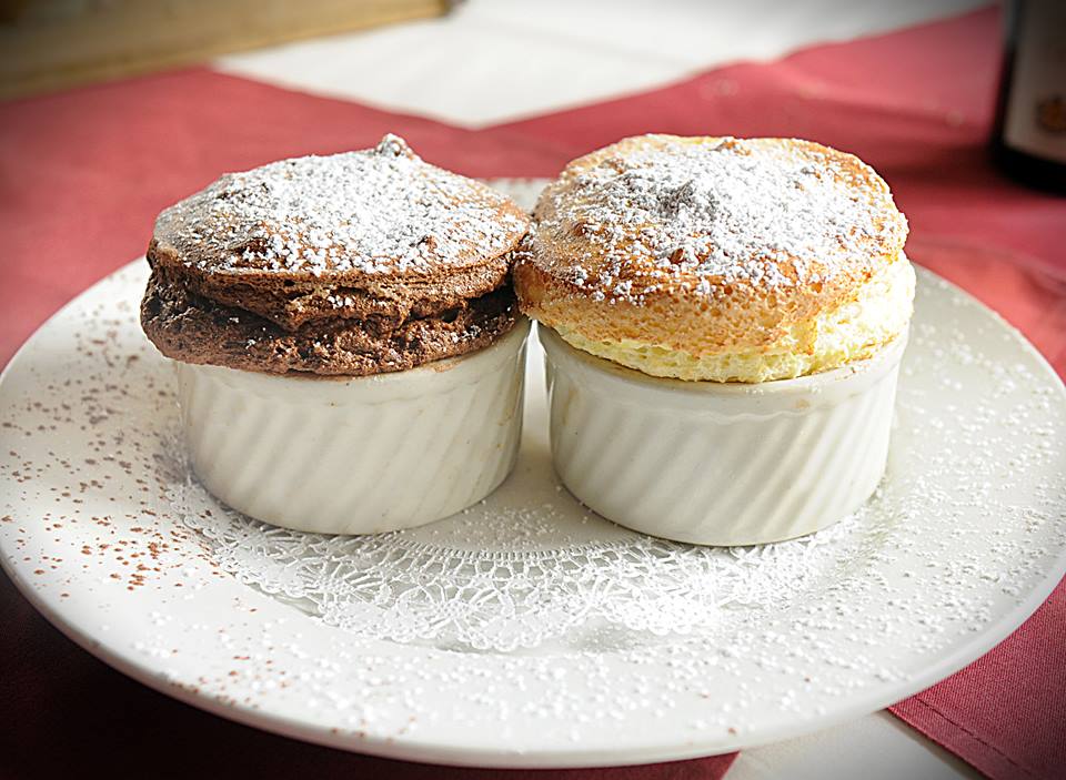 Chocolate & Grand Marnier Souffle at Le Rendezvous