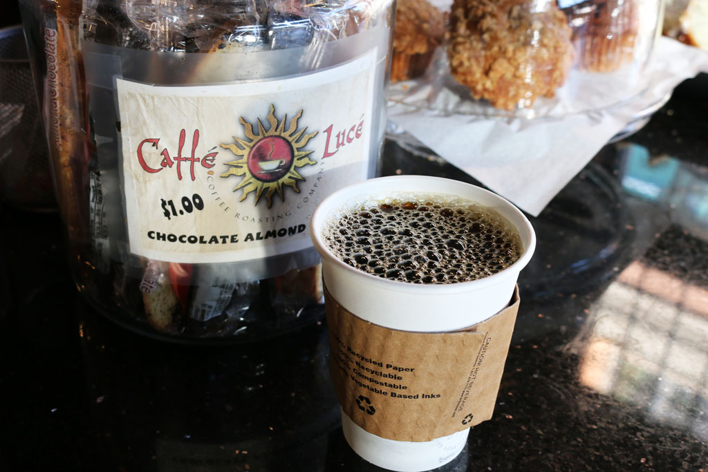 Drip Coffee at Caffé Luce