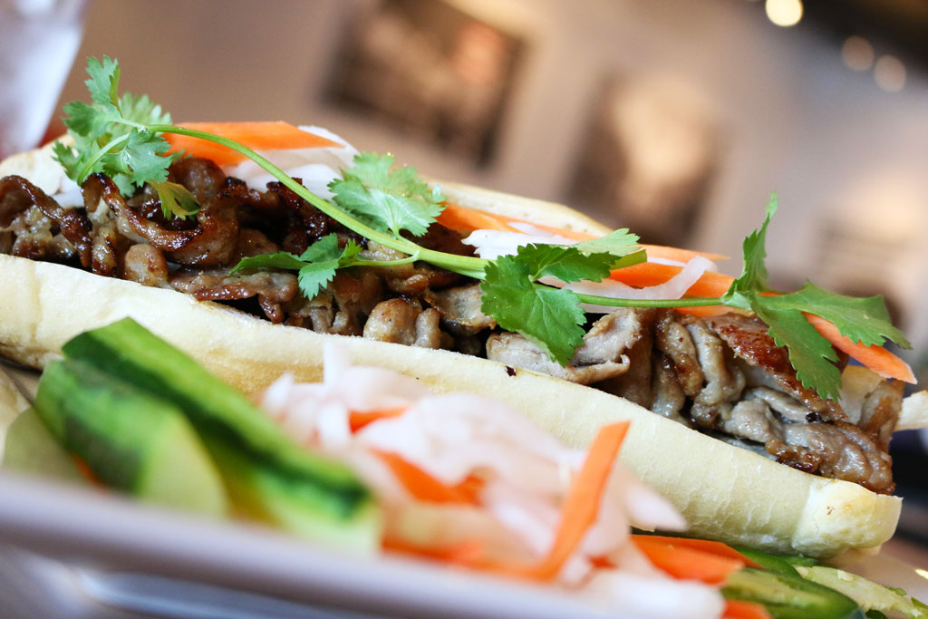 Cali Grill's Banh Mi with Grilled Pork