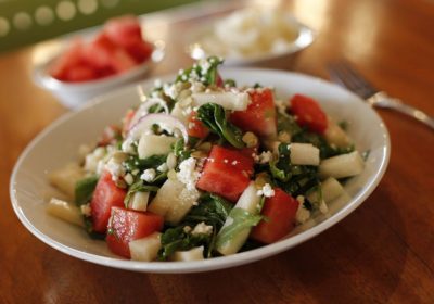Sauce Pizza and Wine Summer Watermelon salad