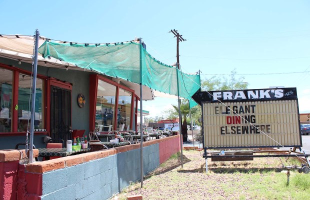 18 Essential Breakfast Diners To Try In Tucson Signage At Frank S Credit Theresa Delaney