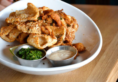 Animal Crackers - Pork and Chicken Chicharonnes at Commoner & Co.