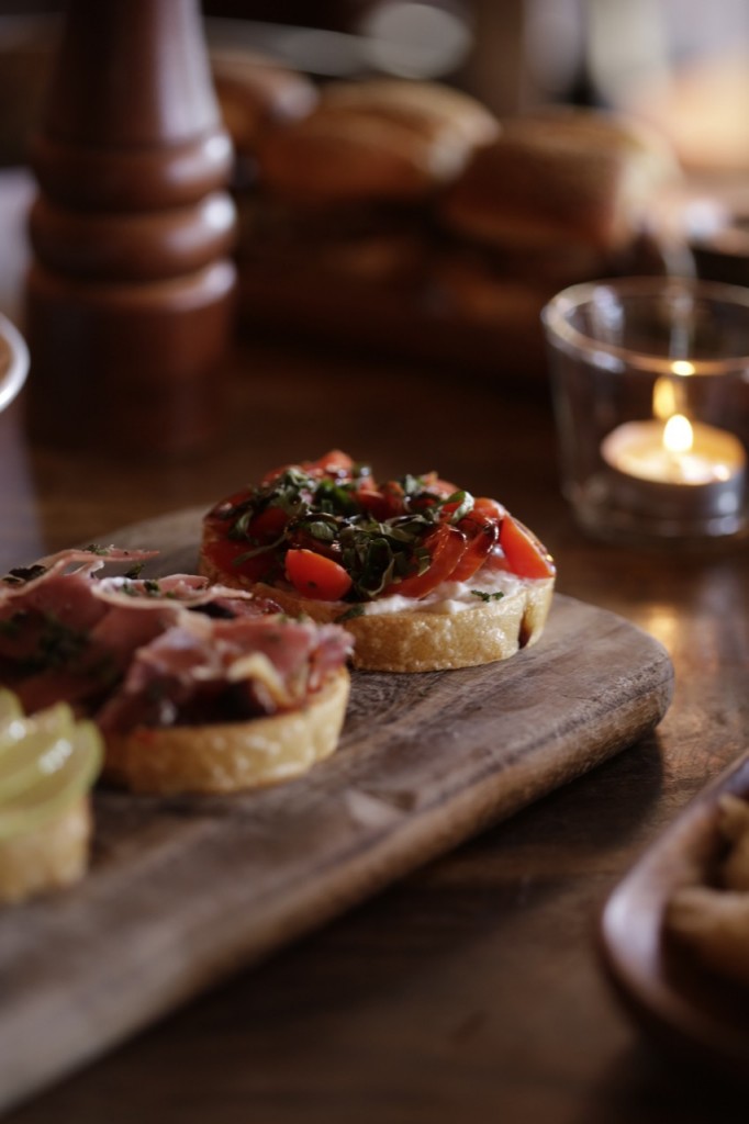 Bruschetta at The Living Room (Credit: The Living Room)
