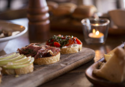 Bruschetta at The Living Room (Credit: The Living Room)