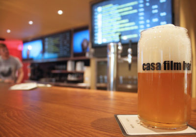 Casa Film Bar will feature more than 300 craft beer bottle and can selections and 20 draft taps. (Credit: Ty Young)