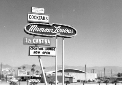 1963 signage photo of Mama Louisa's (Credit: Mama Louisa's)