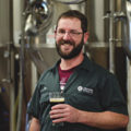 Dragoon Brewing Co. head brewer and co-founder Eric Greene (Image courtesy of Dragoon Brewing Co.)